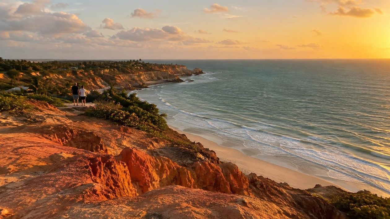 Praia de Pipa, no Rio Grande do Norte