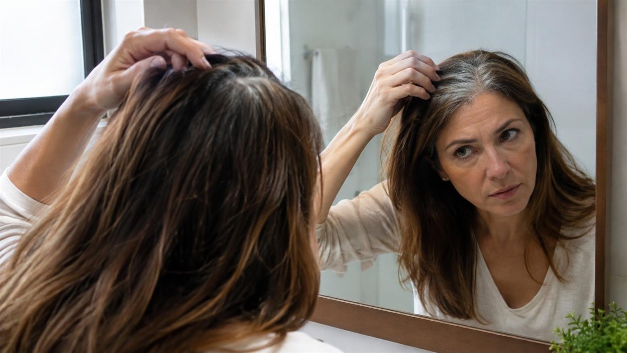 A fase da raiz: o que acontece entre a última tintura e o cabelo branco inteiro