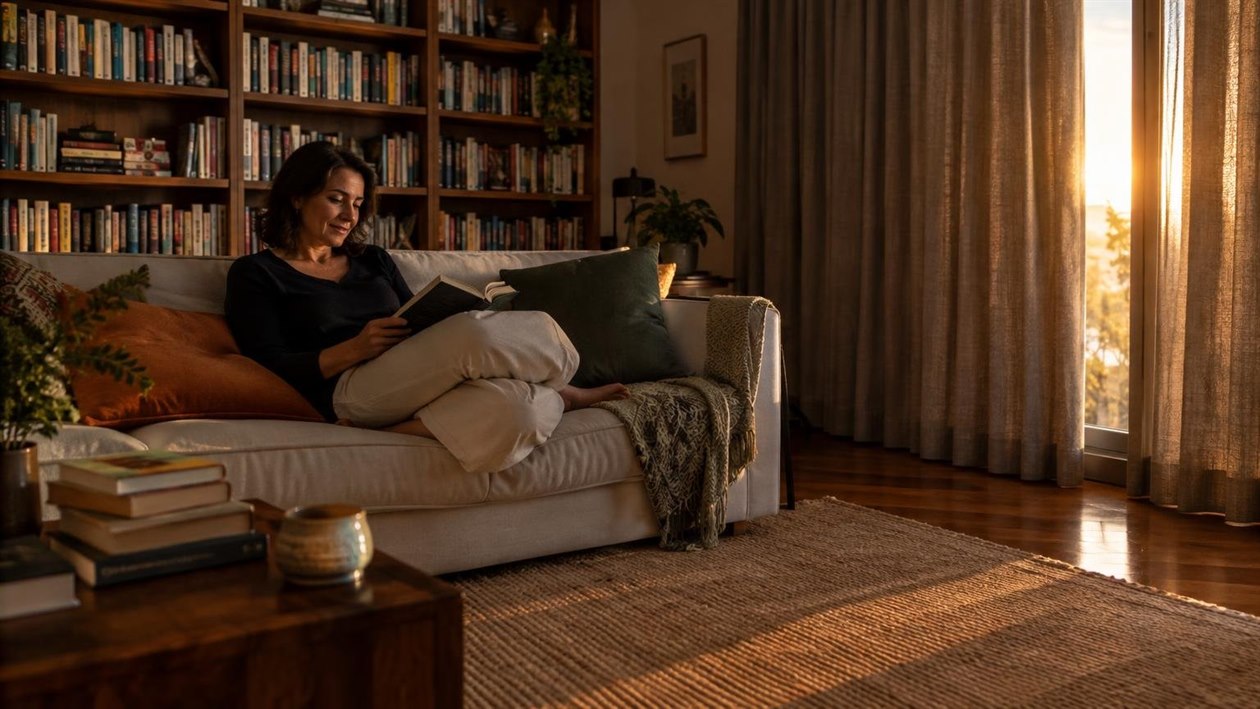 A sua casa não está só barulhenta: ela está vazia de pano