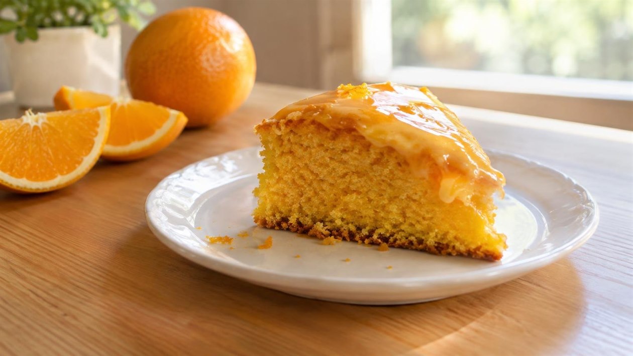 Bolo de Laranja Simples