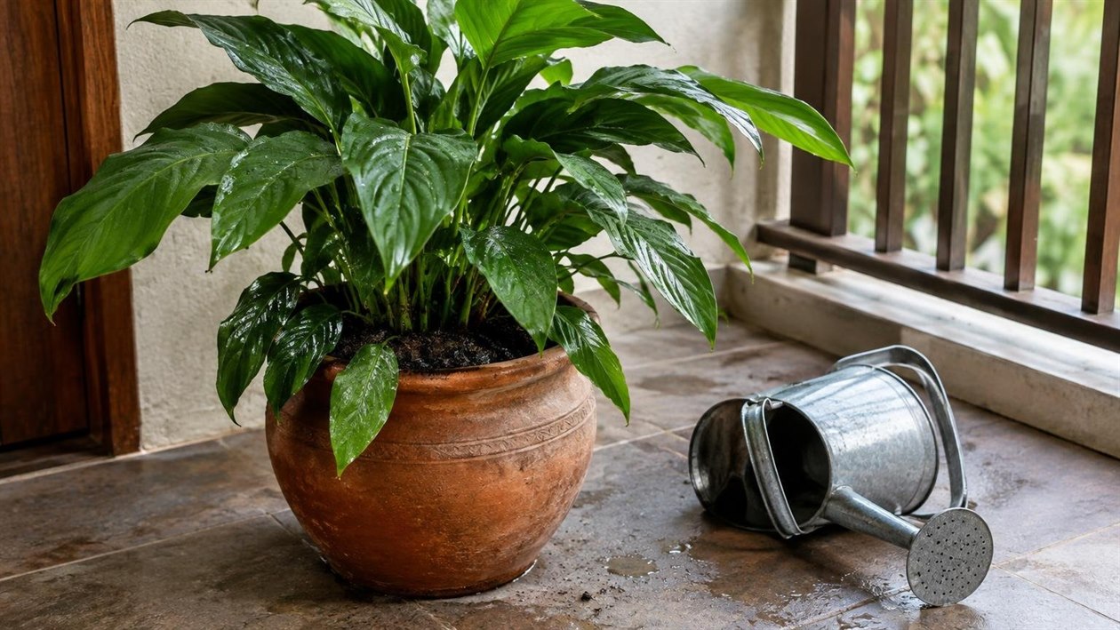Morre muito mais planta de água demais do que de água de menos