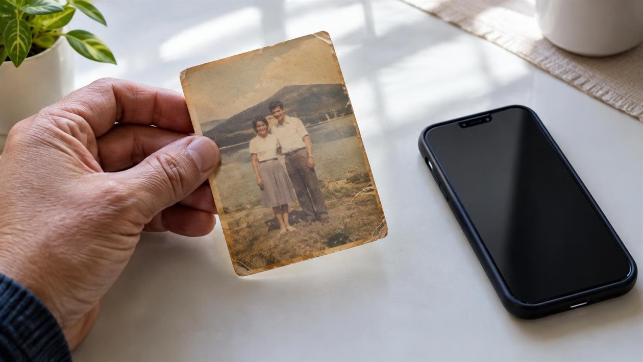 As fotos guardadas na caixa de sapato merecem uma segunda vida