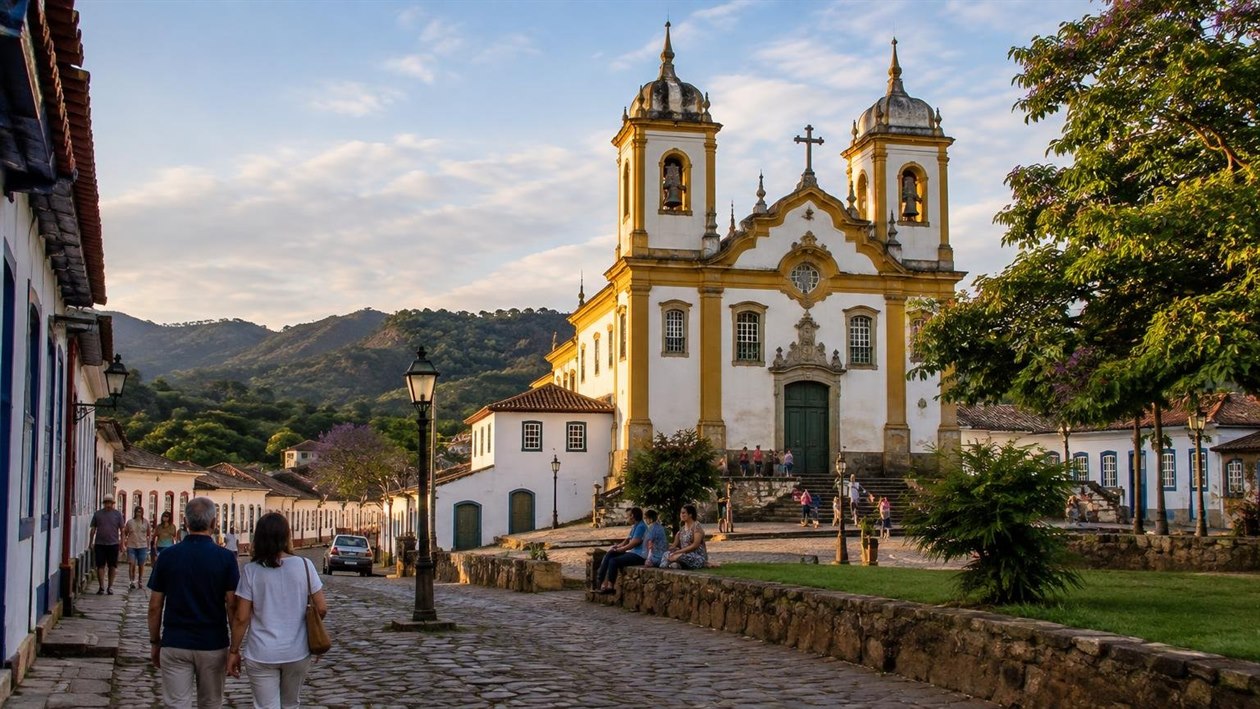Tiradentes e São João del-Rei: dois dias de barroco mineiro com viagem de maria-fumaça