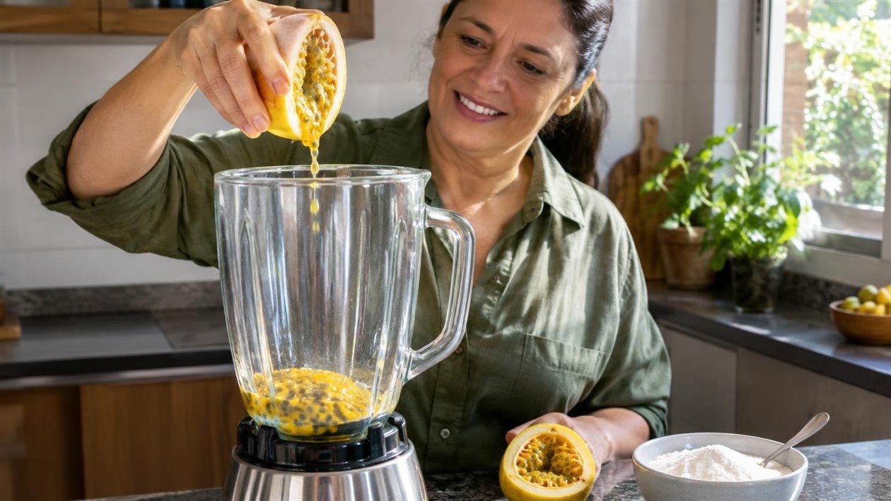 Vitamina de Maracujá
