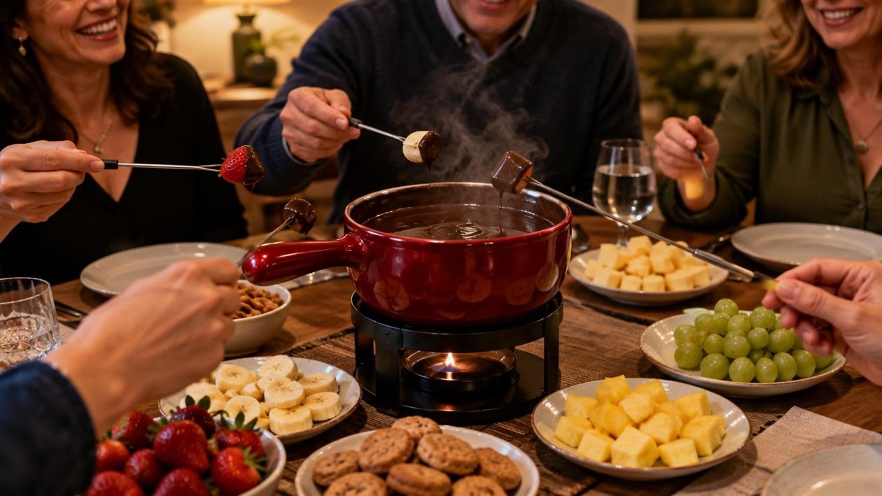 Fondue de chocolate