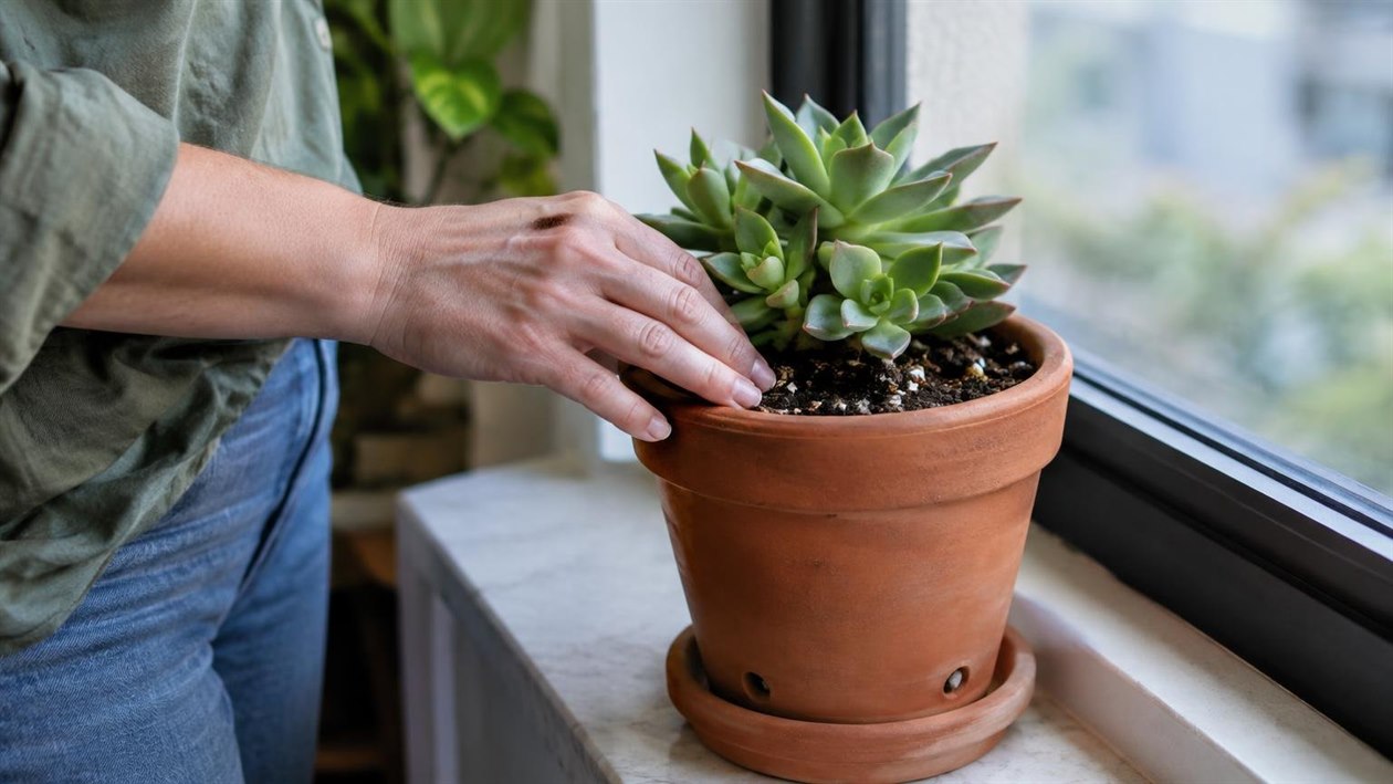 O primeiro vaso de quem jura que mata qualquer planta