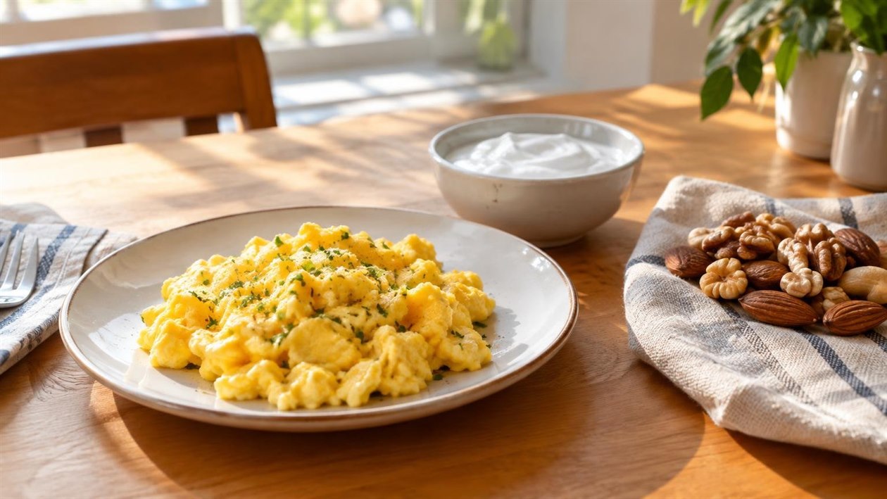 Proteína espalhada pelo dia rende mais do que tudo concentrado no almoço