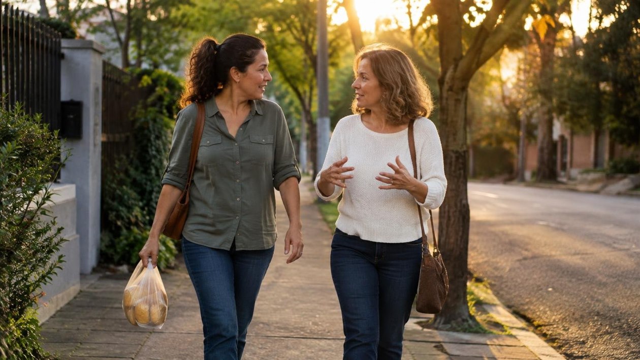 Caminhar e conversar ao mesmo tempo: o que muda no passo quando a atenção se divide
