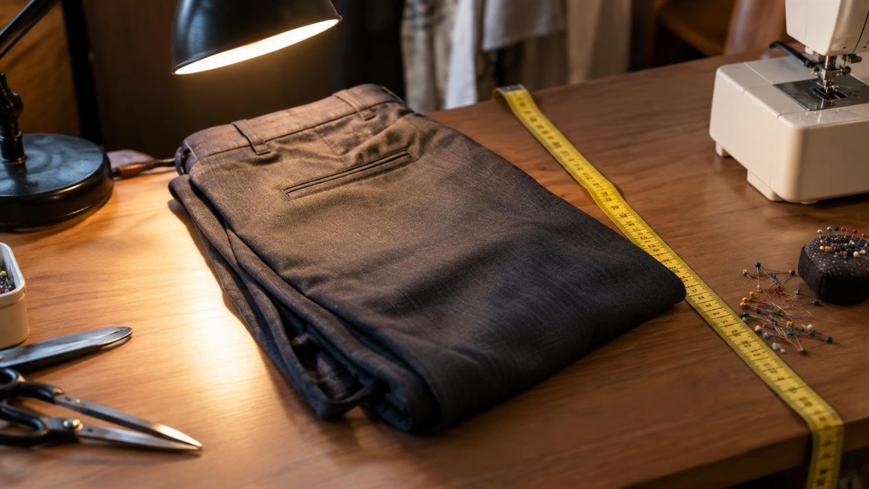 A roupa que "não serve mais" muitas vezes só está pedindo um ajuste de costureira
