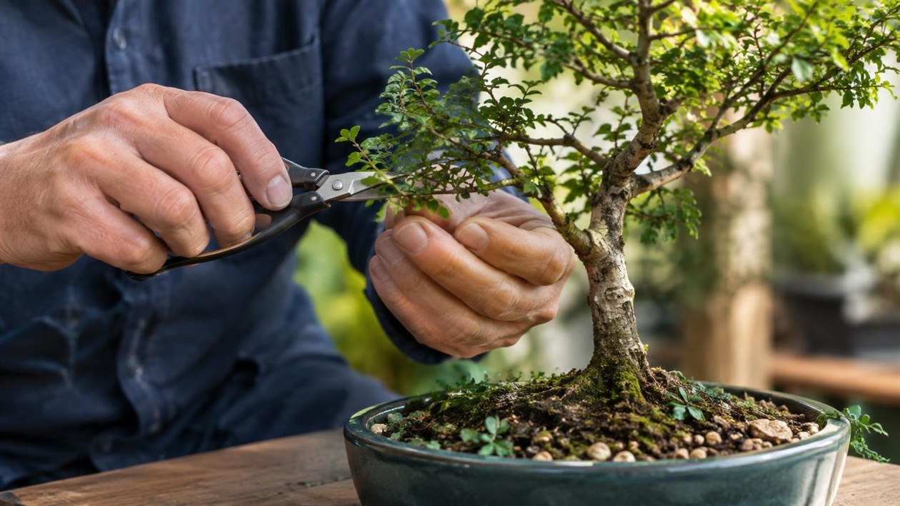 O encanto do Bonsai