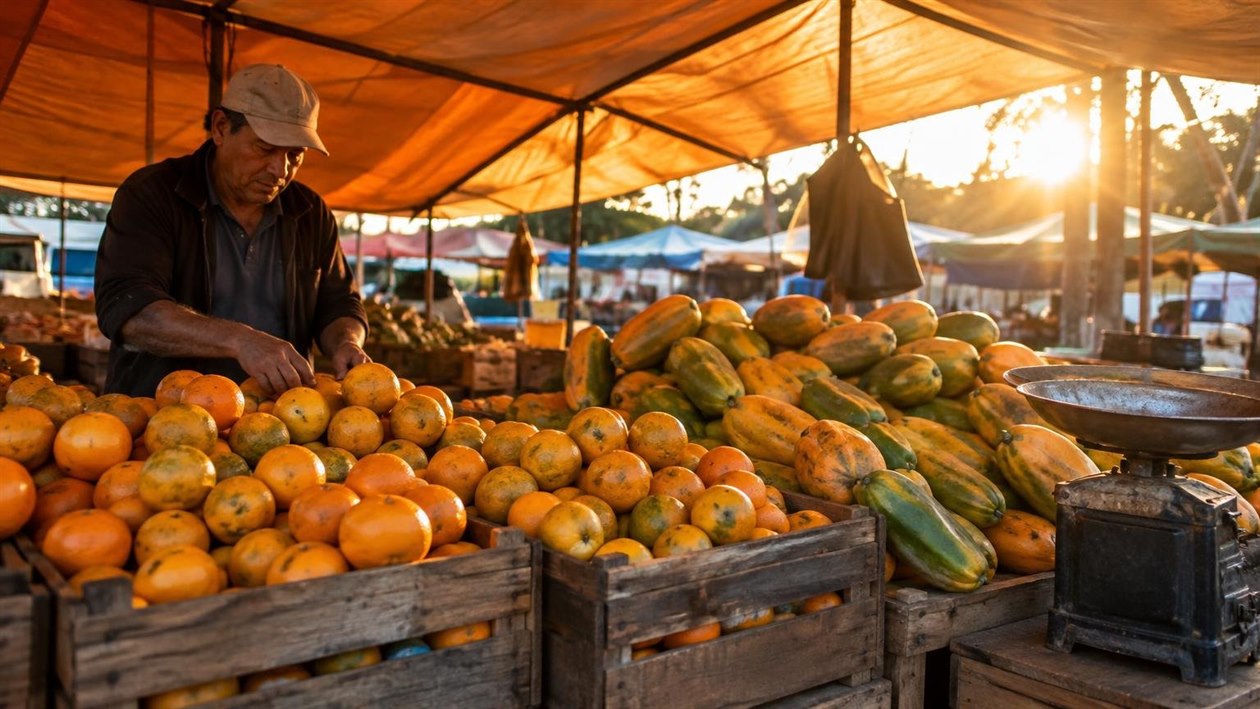 A fruta da estação chega mais barata, mais bonita e com mais gosto — e quase ninguém repara nisso
