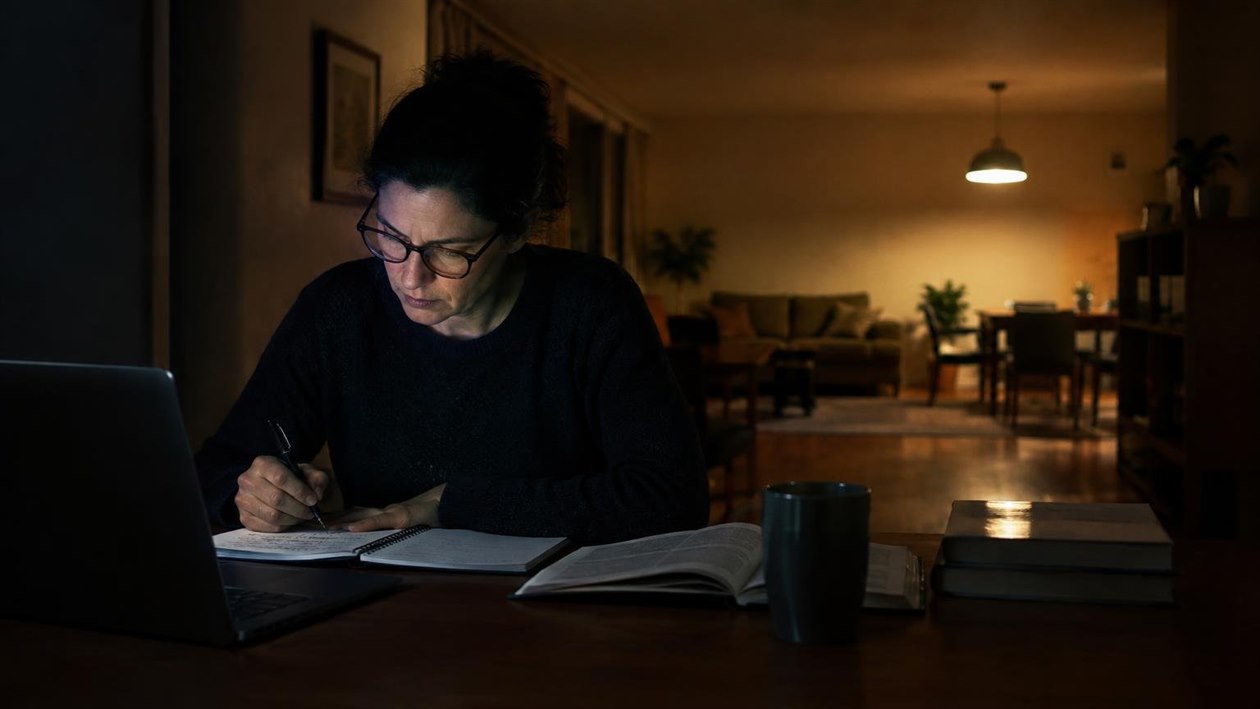 A casa não está escura: a luz está no lugar errado
