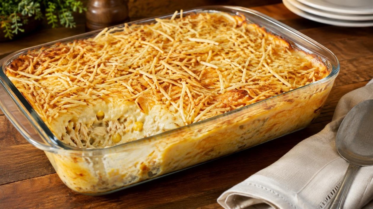 Fricassê de Frango Cremoso com Milho