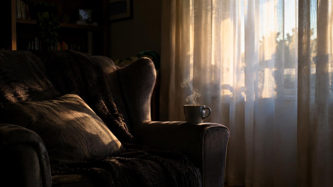 Dez minutos de silêncio antes de a casa acordar