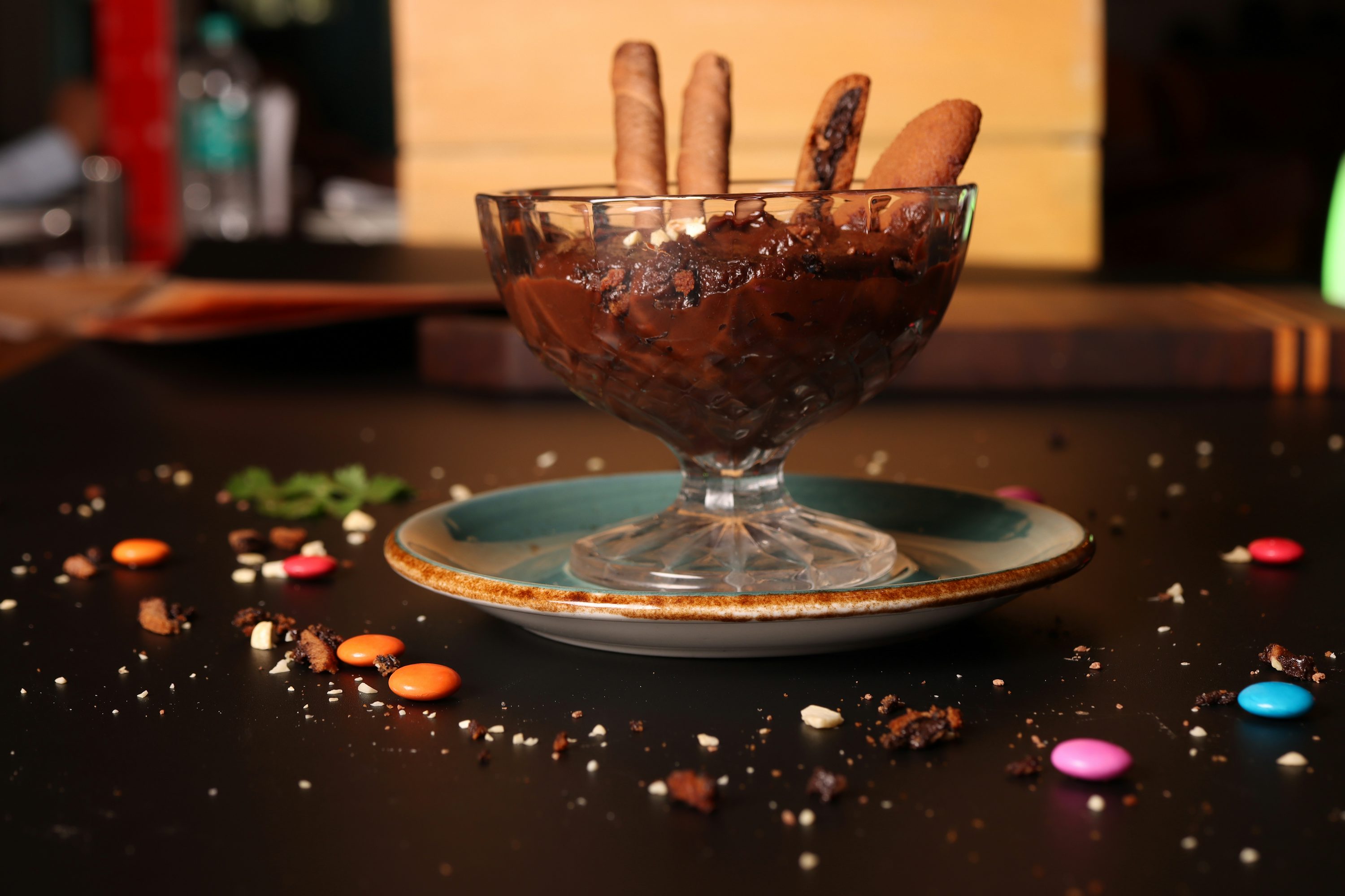 Sobremesa Gelada de Chocolate com Leite Moça