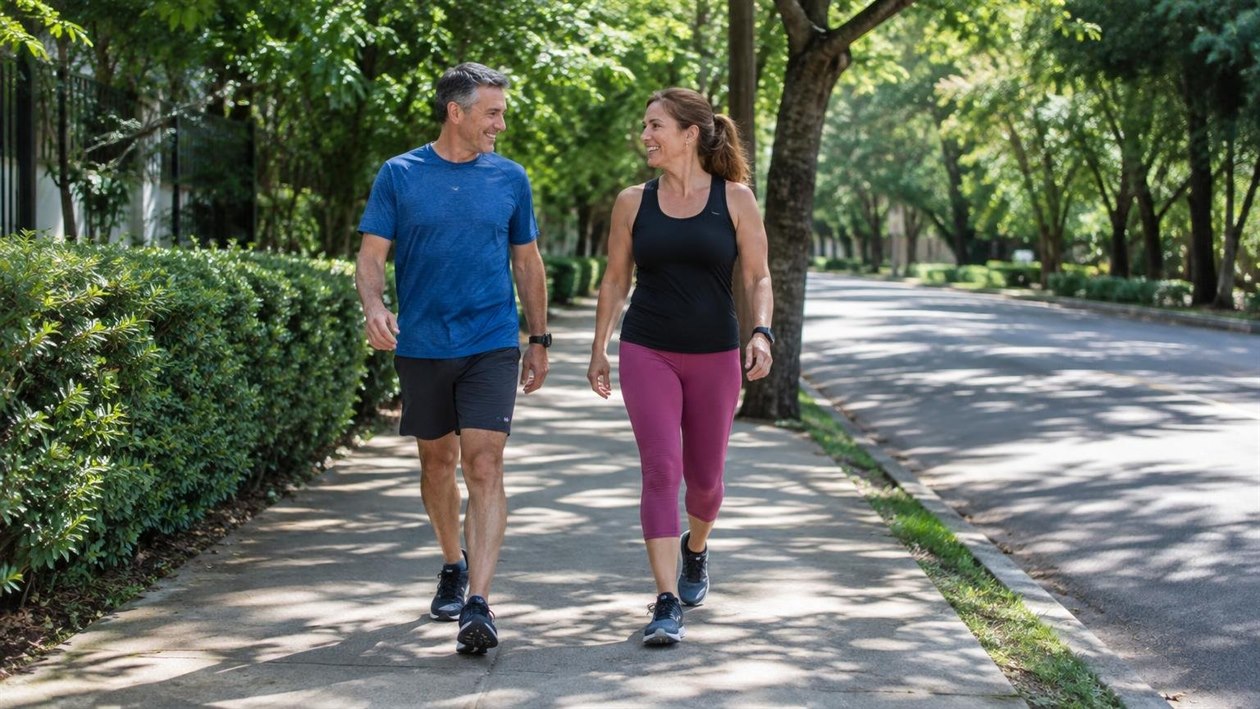 Caminhar ainda é um excelente exercício